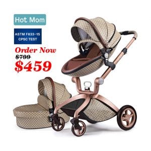 hot mom baby stroller with car seat