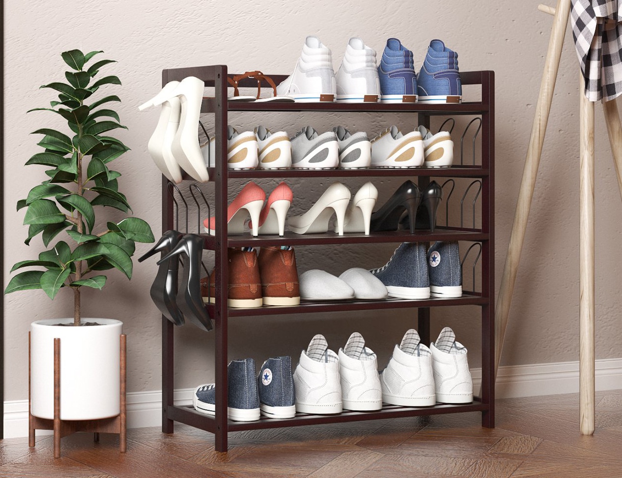 best shoe rack for closet