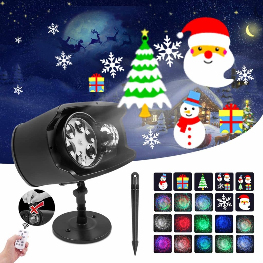 best projector christmas lights
