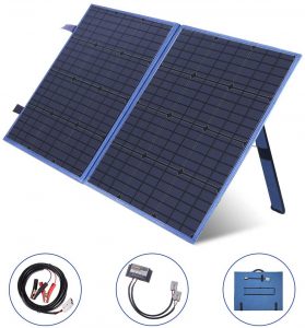 M MEGSUN Solar Charger 100W Portable Solar Panel