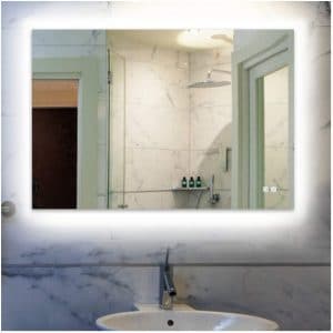 plug in lighted mirror